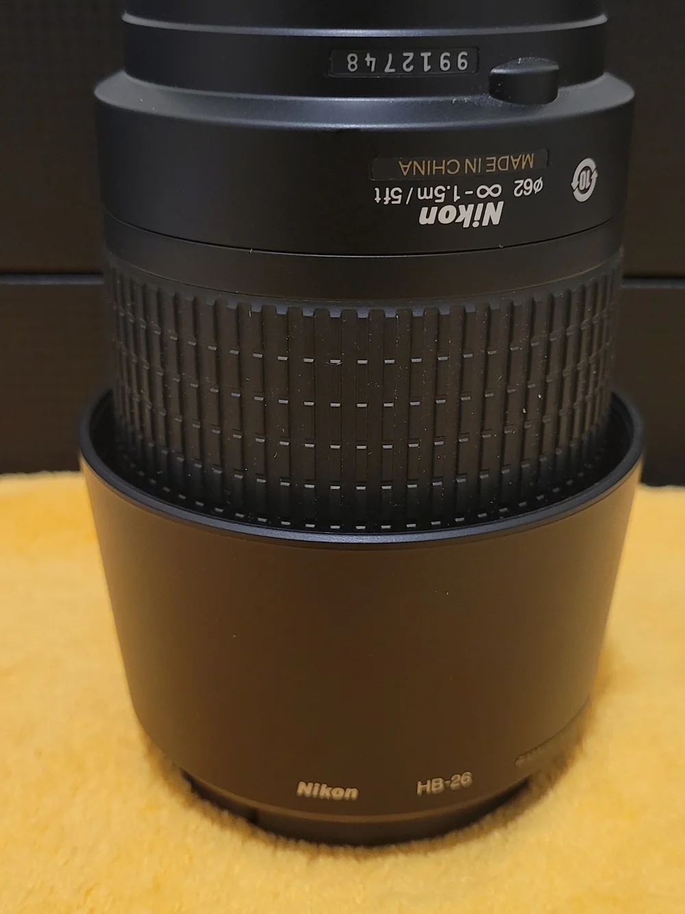 Nikon AF Nikkor 70-300mm Telephoto Zoom Lens - Black